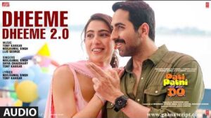 Dheeme Dheeme 2.0 Lyrics in Hindi