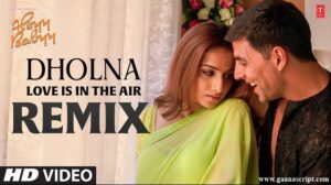 Dholna Lyrics in Hindi